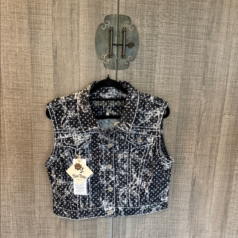Rose Royce‎ Vanessa Color Damask Vest